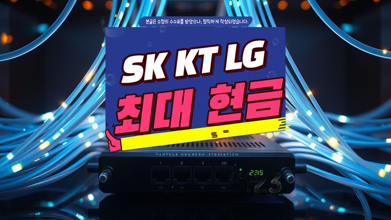 사하 인터넷가입 설치 현장 사진 1
