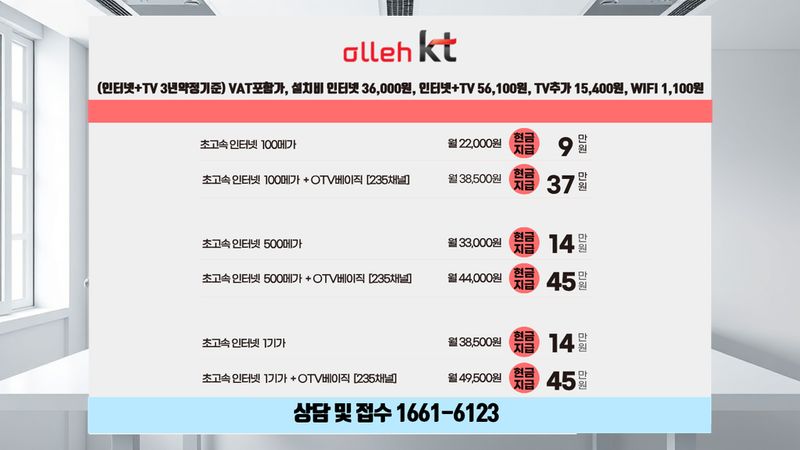 광주 동구 인터넷가입 설치 현장 사진 5